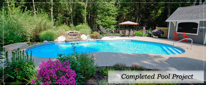 Completed Swimming Pool Project